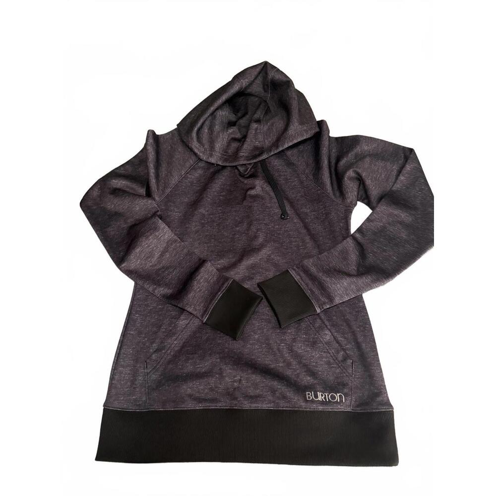 Burton Dryride Colombo Waterproof Hoodie Womens S, Dark Heather Grey